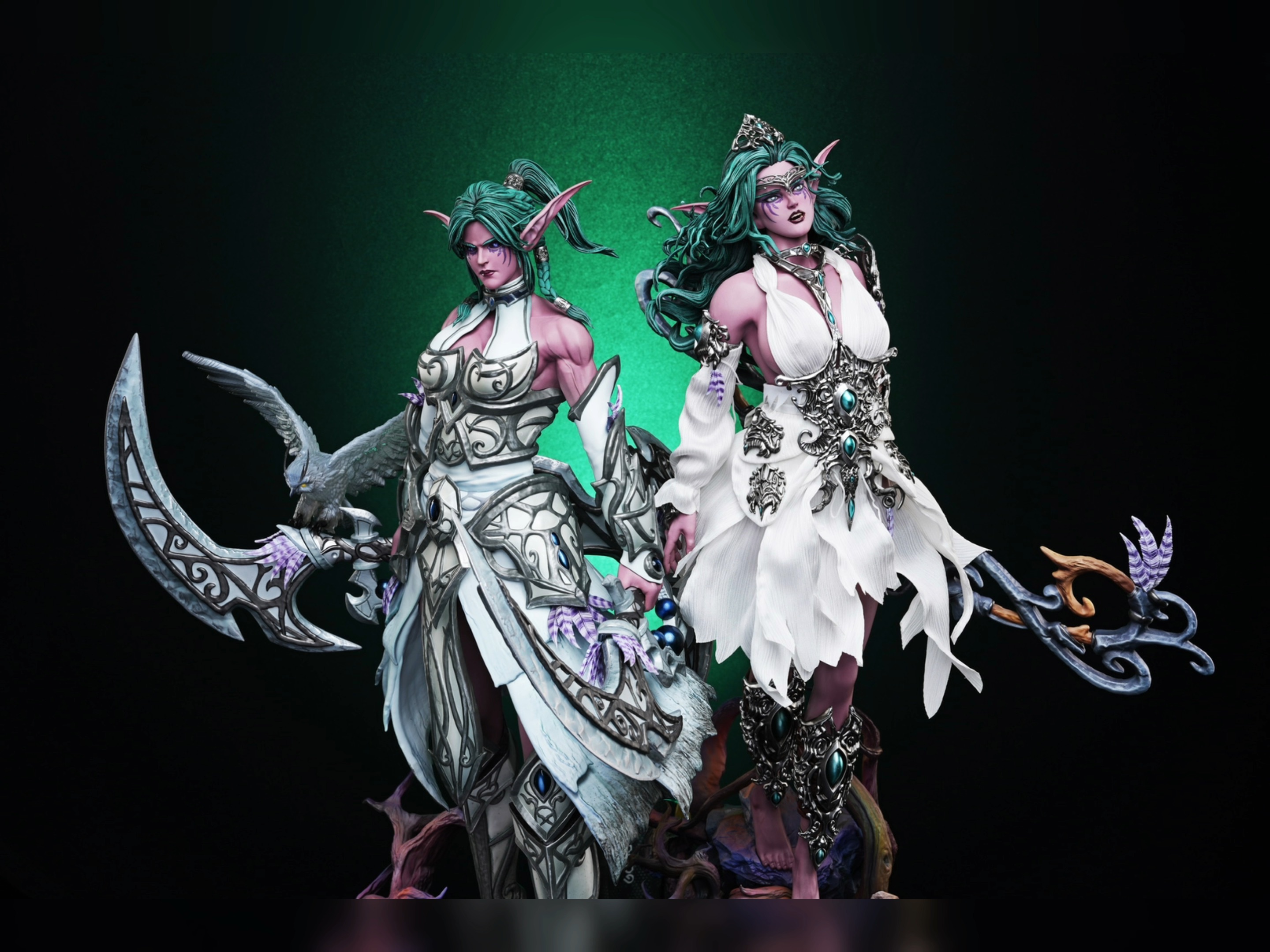 作品 月夜战神/月之祭司tyrande whisperwind团队 four horsemen