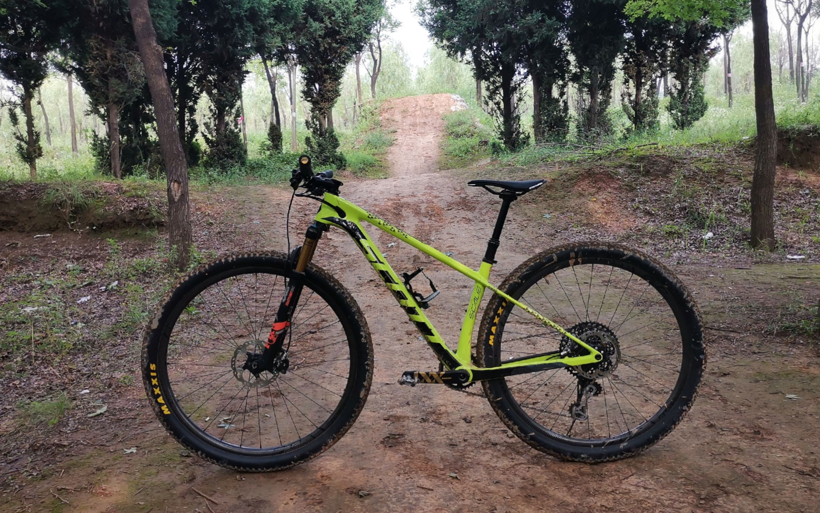 白鹿原山地车xc越野小圈路线全程