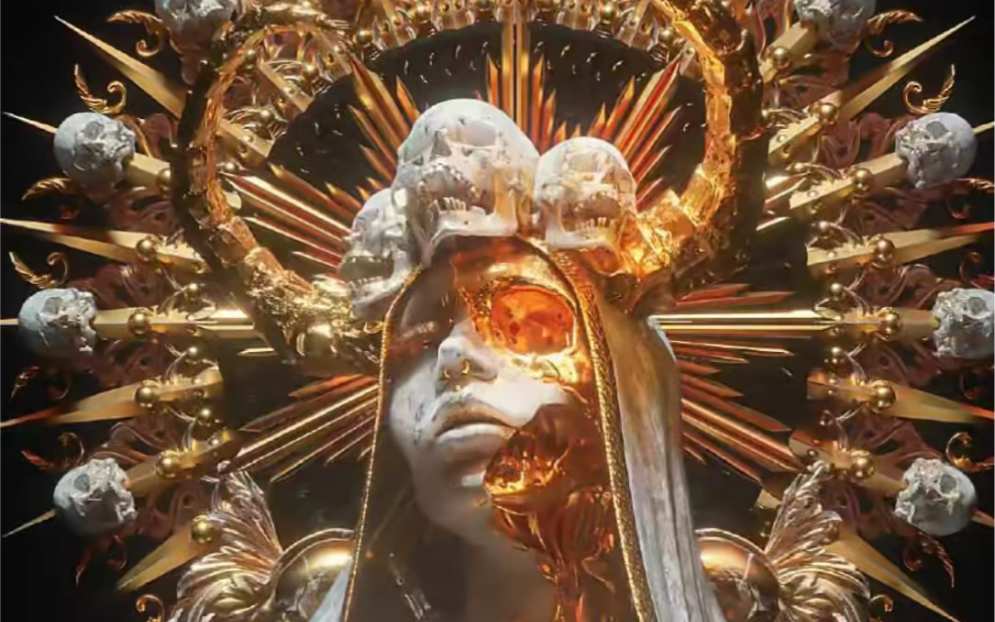 暗黑美学英国艺术家billelis充斥着神秘阴森的气氛却又触动人心浪漫