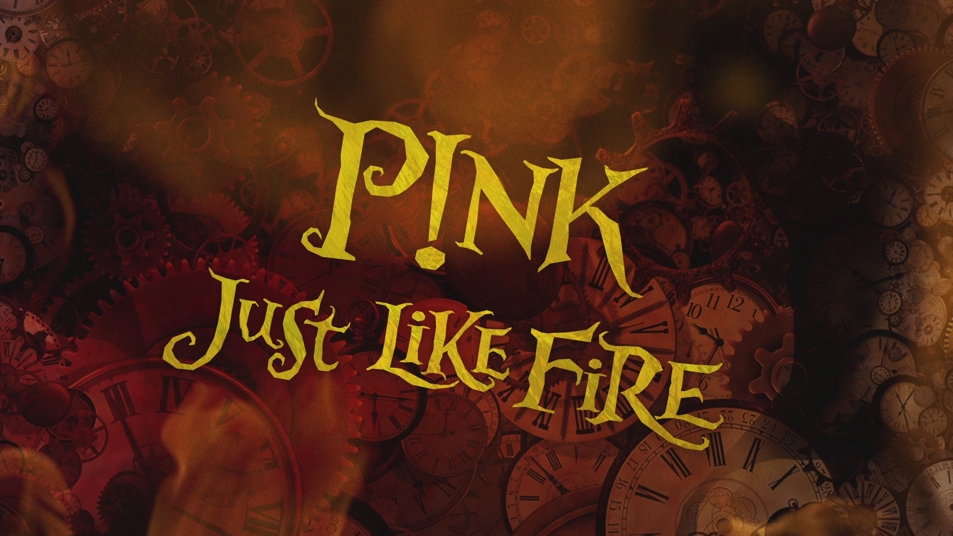 just like fire (lyric) - p!