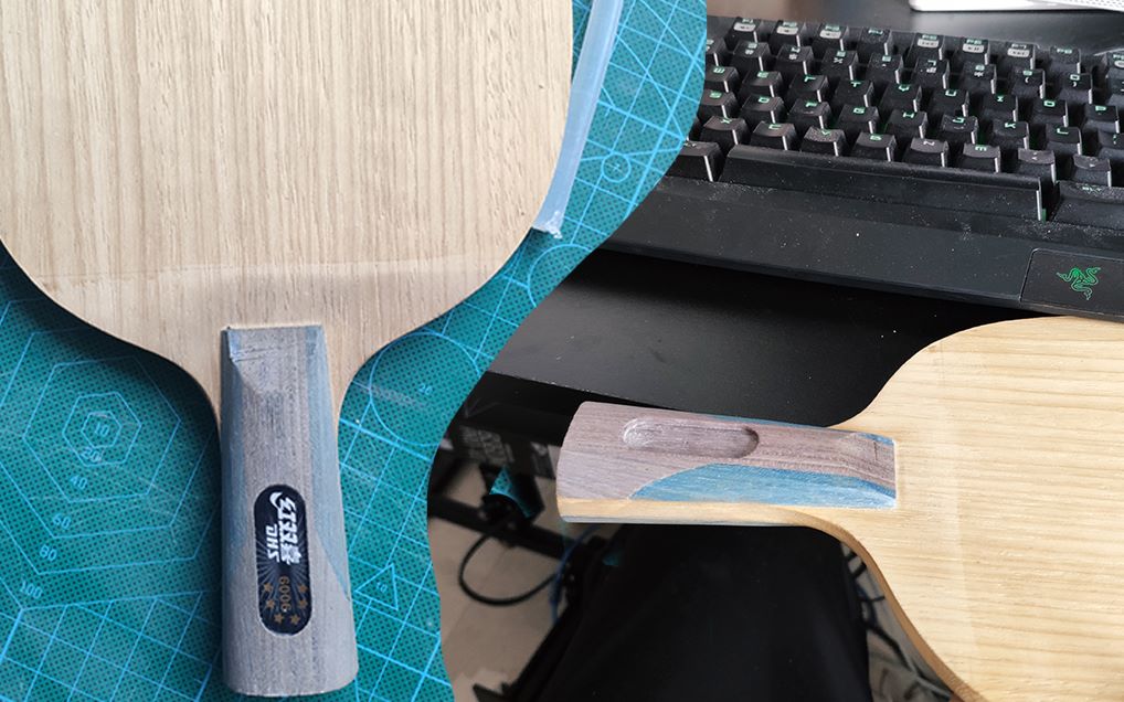 乒乓球拍手柄脏了怎么办?