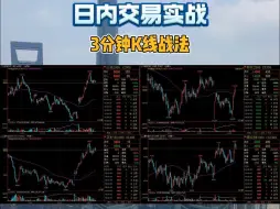 期货日内交易实战，3分钟K线战法