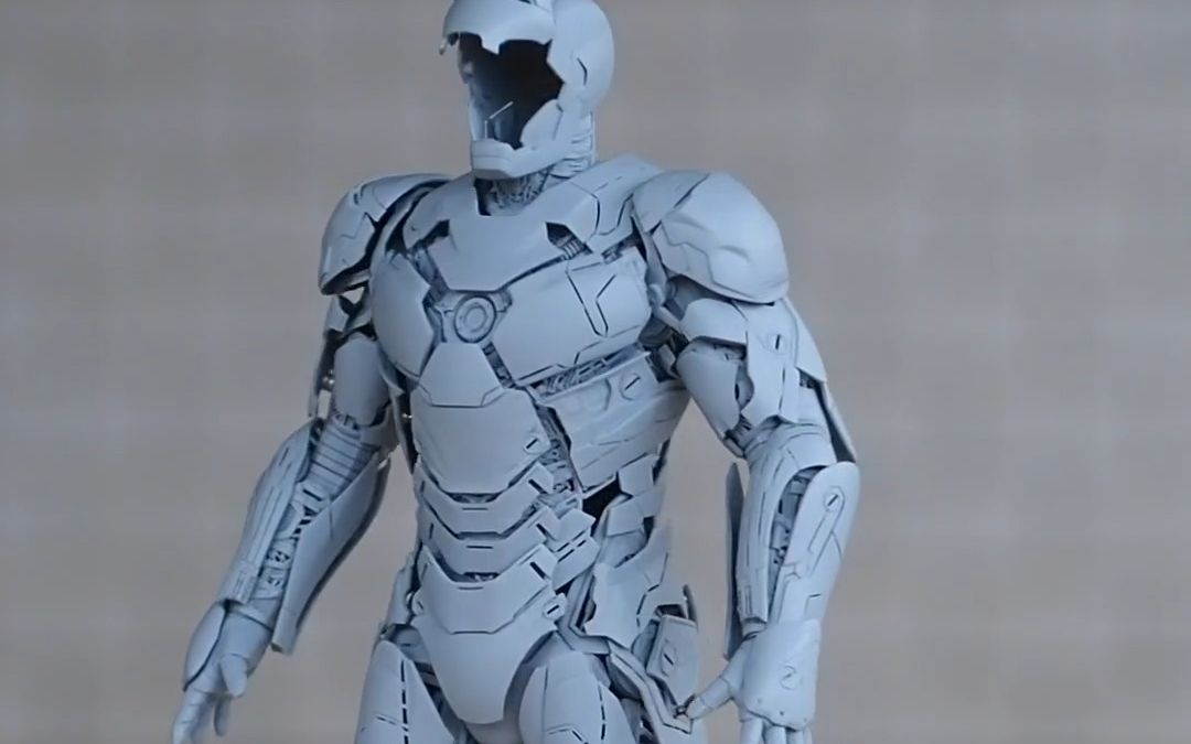 3d打印 爆甲钢铁侠 mark41加mark47外甲 光固化打印