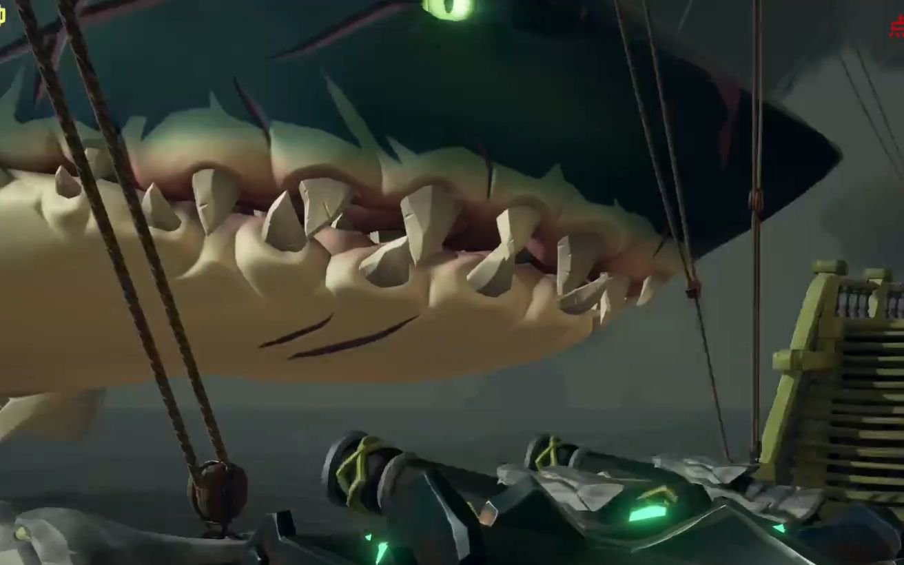 盗贼之海最拉风坐骑骑着会飞天的巨牙鲨你见过吗