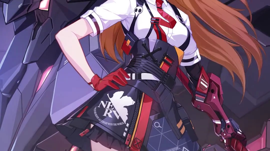 eva&mihoyo 联动 明日香 壁纸