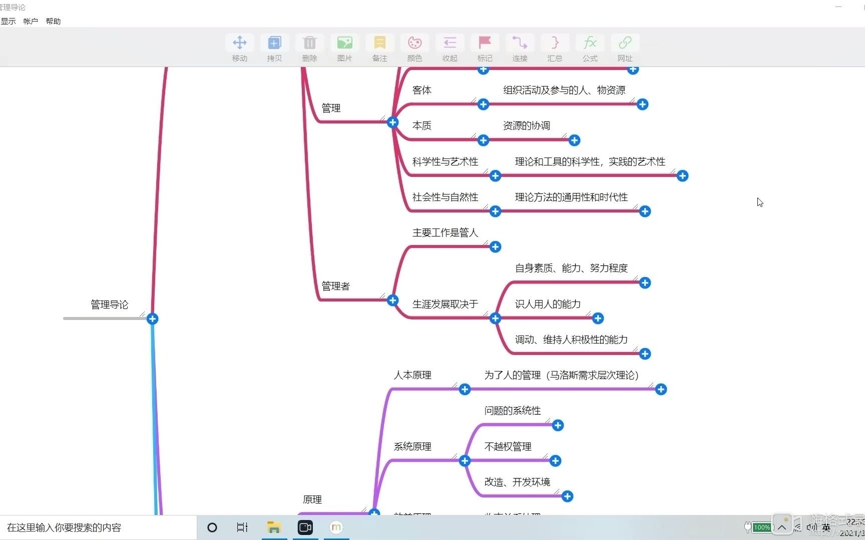 重点 思维导图 管理学第一章:管理导论哔哩哔哩bilibili