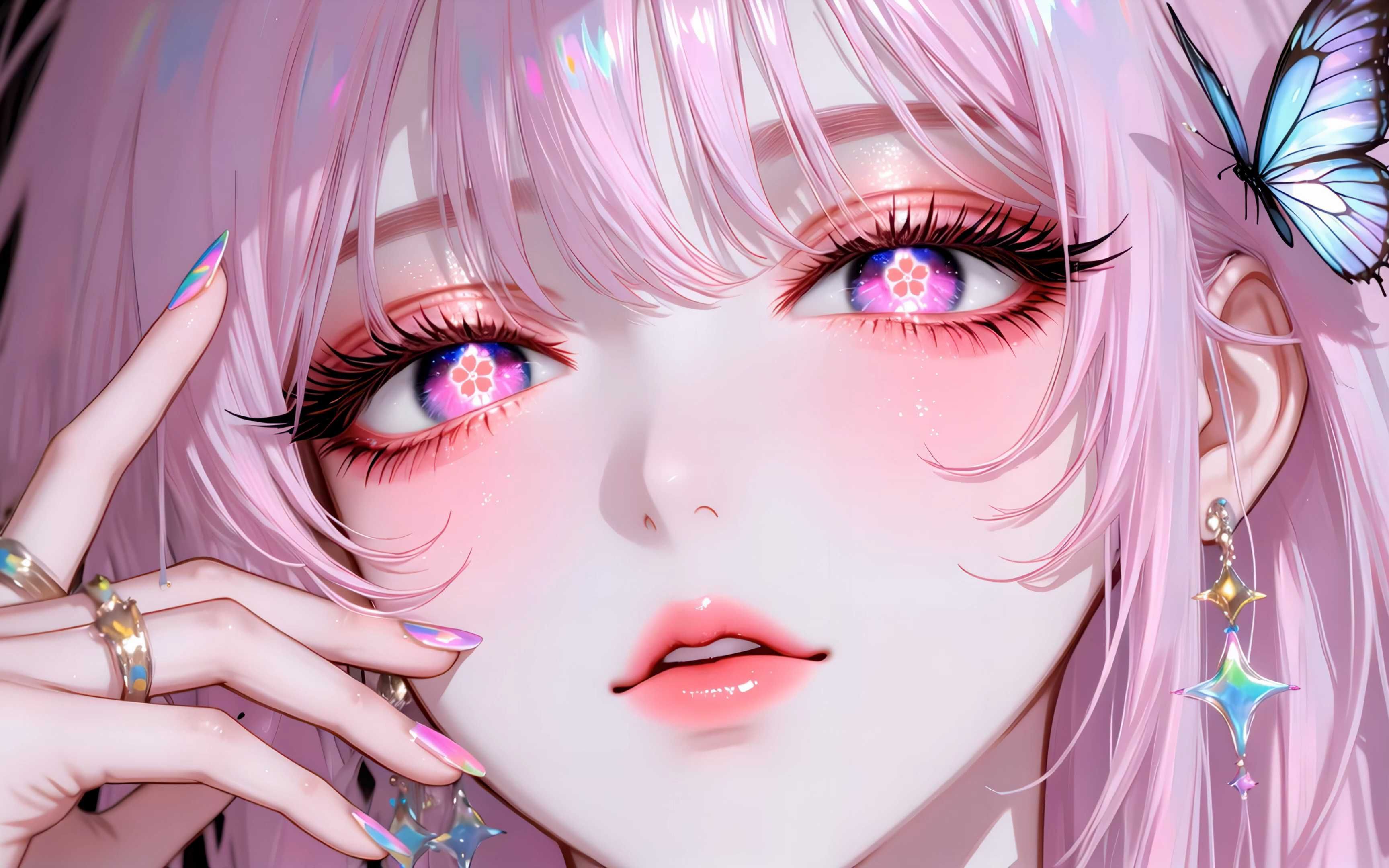 这才是真正的桃花眼