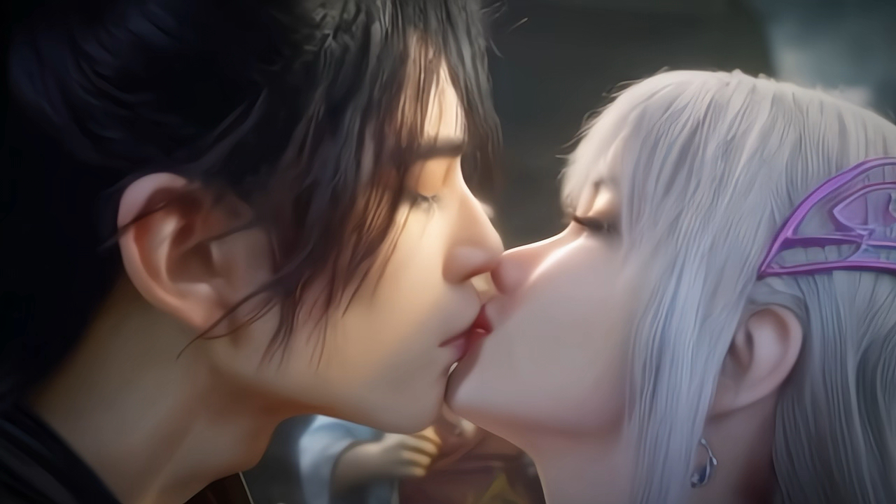 萧炎 #小医仙 两人偷偷瞒着女主和粉丝们,在天火尊者的见证下,芳心