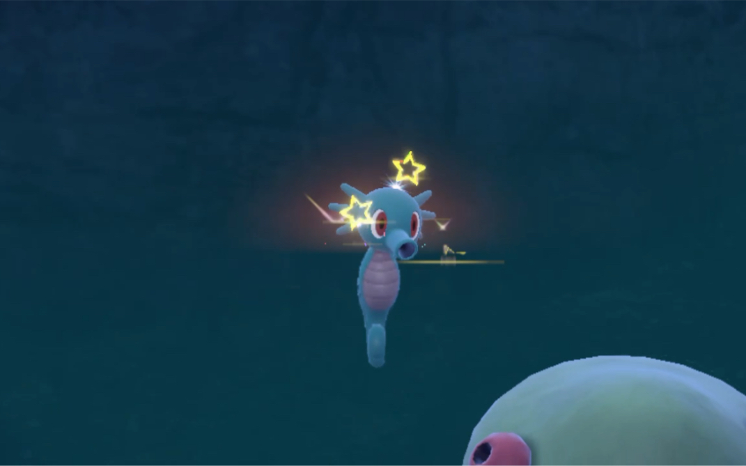 连续两只稀有证章闪光墨海马,运气不错