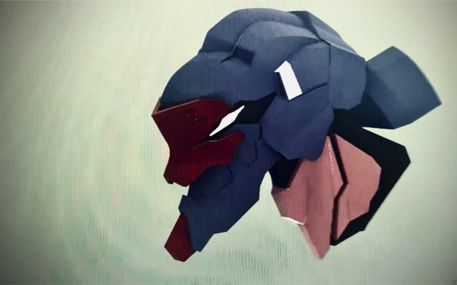 新世纪福音战士 三号机 头雕建模 永远等不来的三号机,万代你倒是出啊