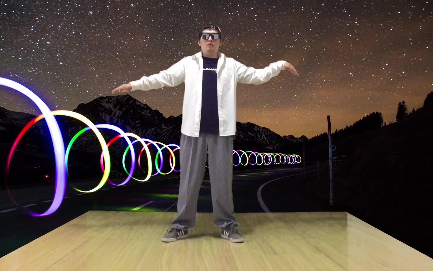 【机器人索尔】身体柔软像波浪,popping机械舞电流波浪入门教学,看似