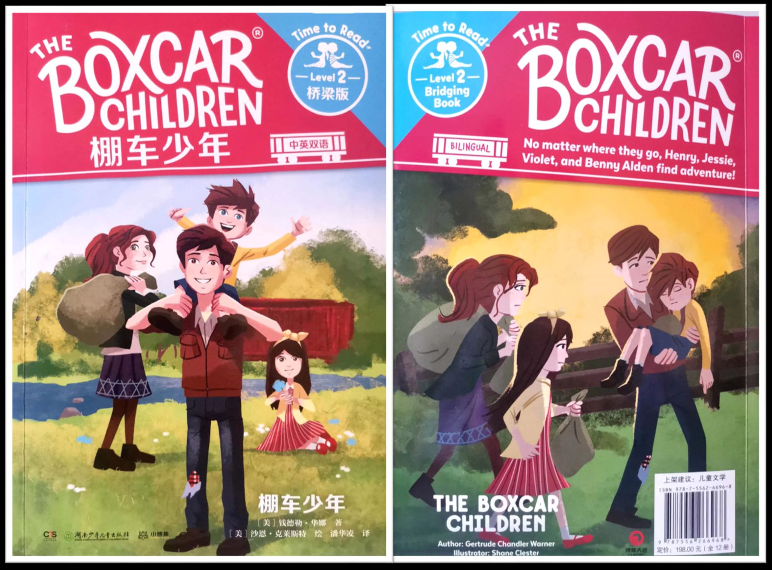 [图]《the Boxcar Children》(《棚车少年》) 英文桥梁版带读 (适合从绘本进阶到初章的娃) 第一册_1