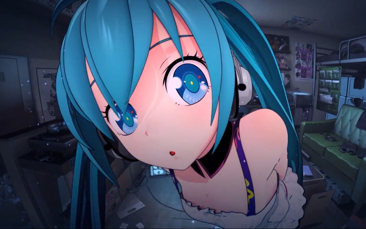 可用作壁纸的初音未来REDIAL哔哩哔哩bilibili