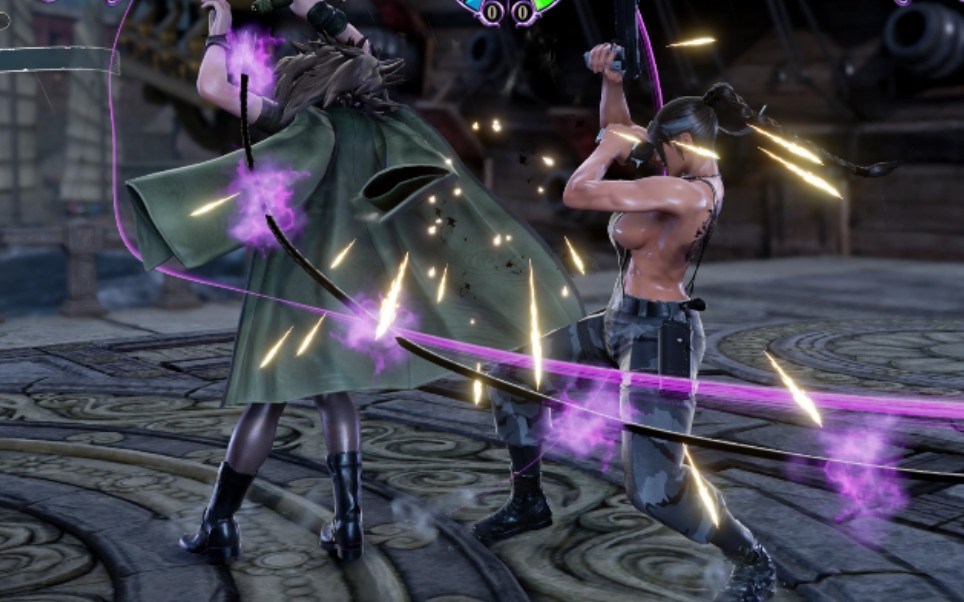 灵魂能力6刀魂6邪恶女佣兵vs苏联女战士