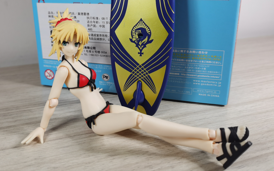 活动  【小6解说】总593期 figma ex-062 rider(泳装莫德雷德)