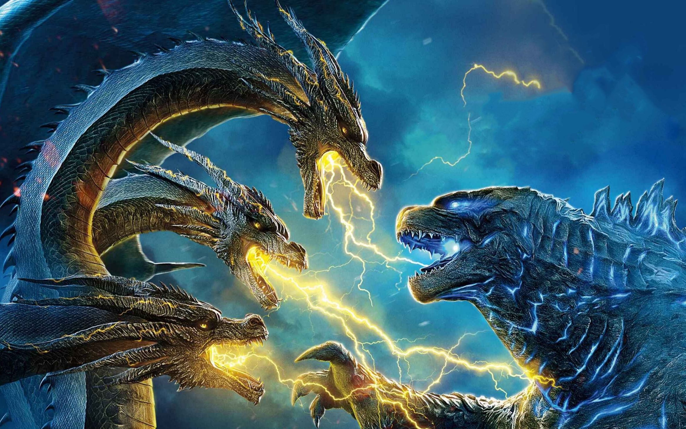 《哥斯拉2之怪兽之王》四大上古神兽爆发王者之争,全程高燃!