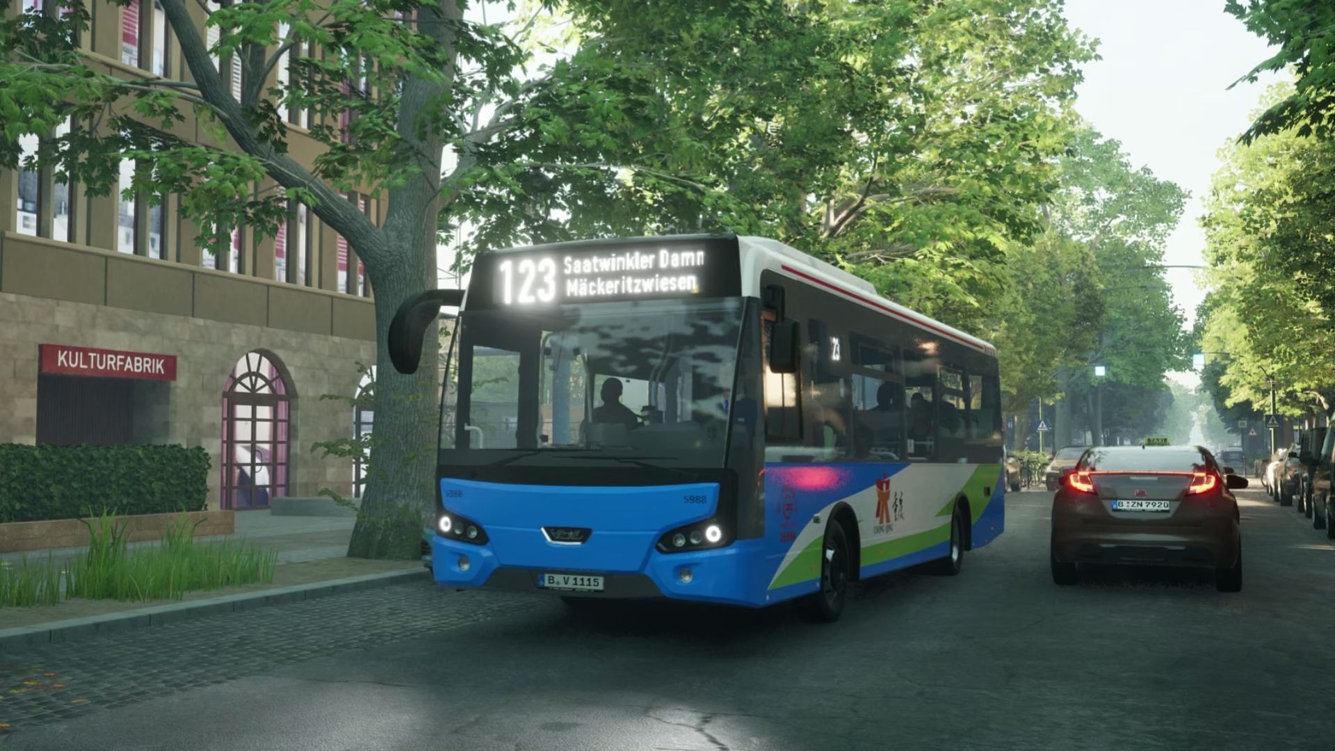 公交模拟》录视频游戏崩了倒是给我整崩溃了,试玩社区微循环线柏林123