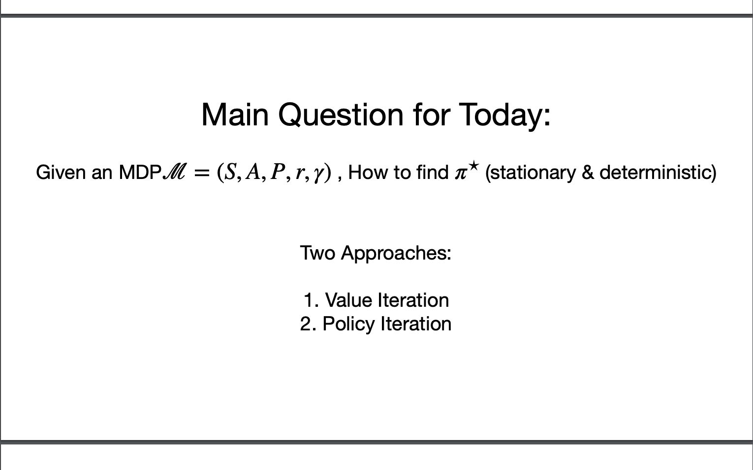 强化学习理论【2】:Value Iteration and Policy Iteration哔哩哔哩bilibili