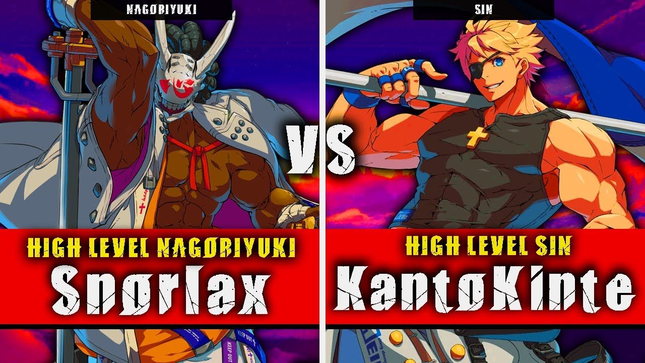 GGST  Snorlax (Nagoriyuki) VS KantoKinte (Sin)  Guilty Gear Strive High level单机游戏热门视频