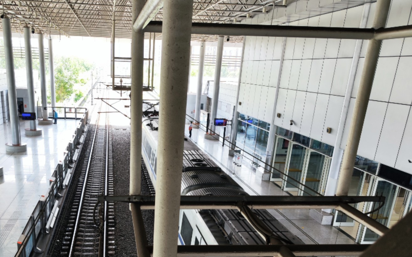 天津地铁9号线933编组东海路终点站预报站