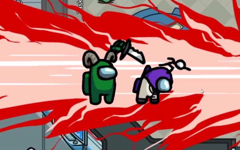 枪枪和小伙伴的开黑日常8amongus太空狼人杀系列①