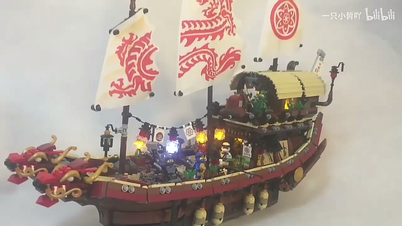 加灯展示幻影忍者命运赏赐号第三代大电影版本