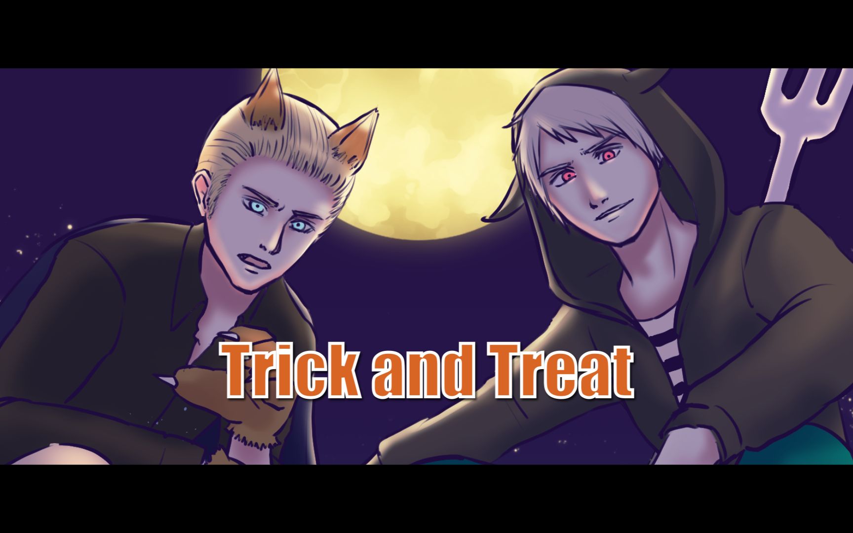 【aph人力】trick and treat【芋兄弟/作者投稿】