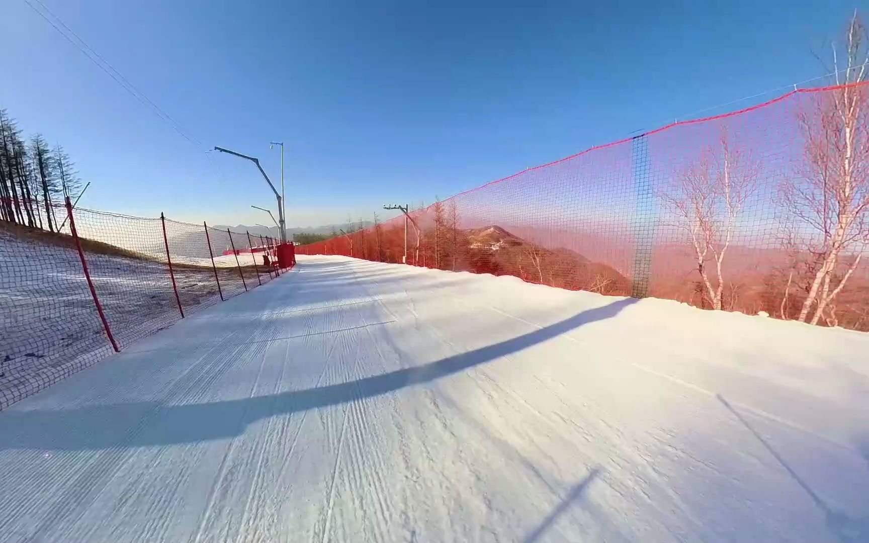 北京最长雪道!第一视角体验国家高山滑雪中心
