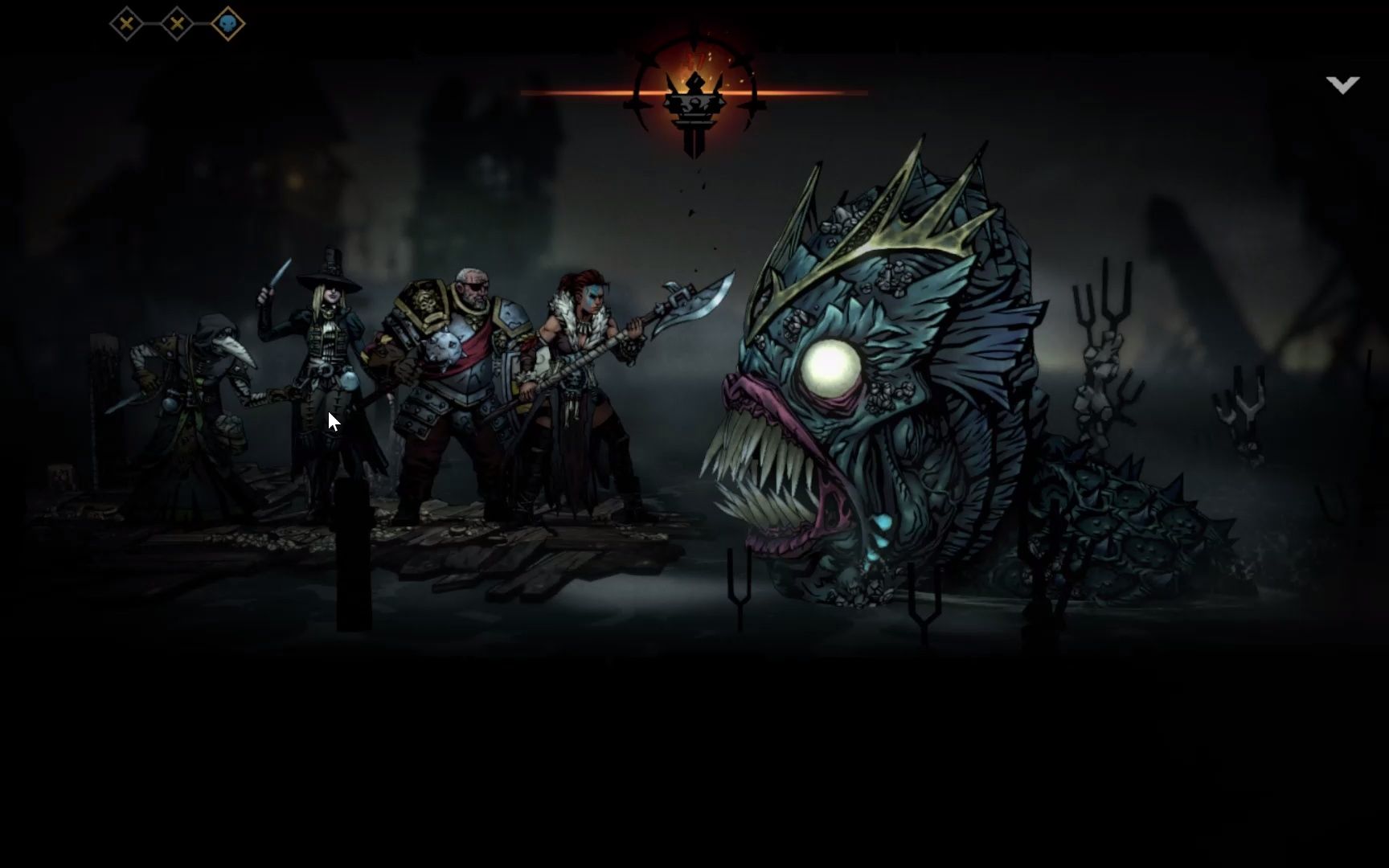 暗黑地牢2海湾boss利维坦初过