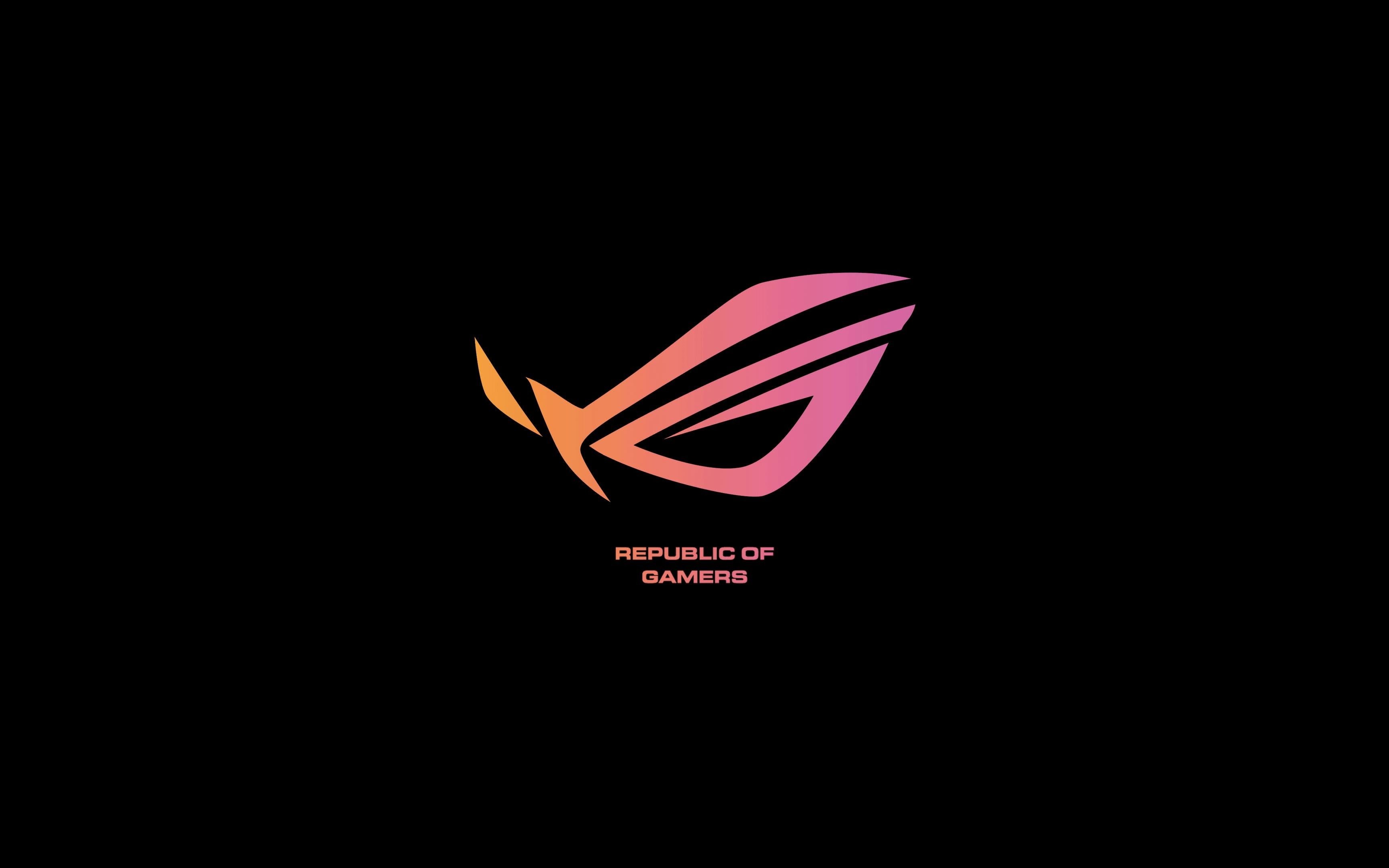 华硕logo 4k rog 视频桌面素材