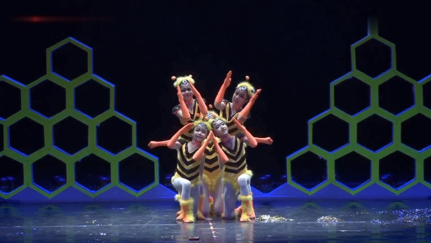 勤劳的小蜜蜂,嗡嗡嗡,少儿舞蹈