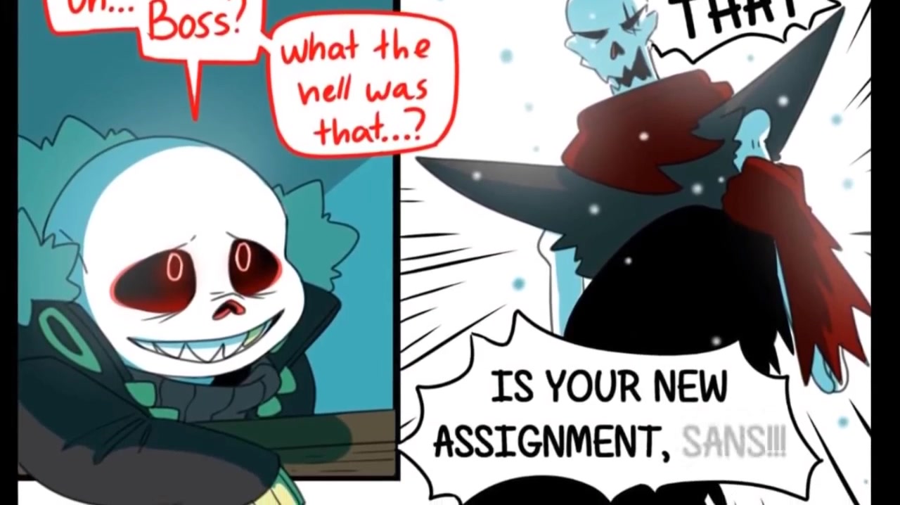 undertale漫画配音howtogreetanewpalandcutesansundertalecomicdub