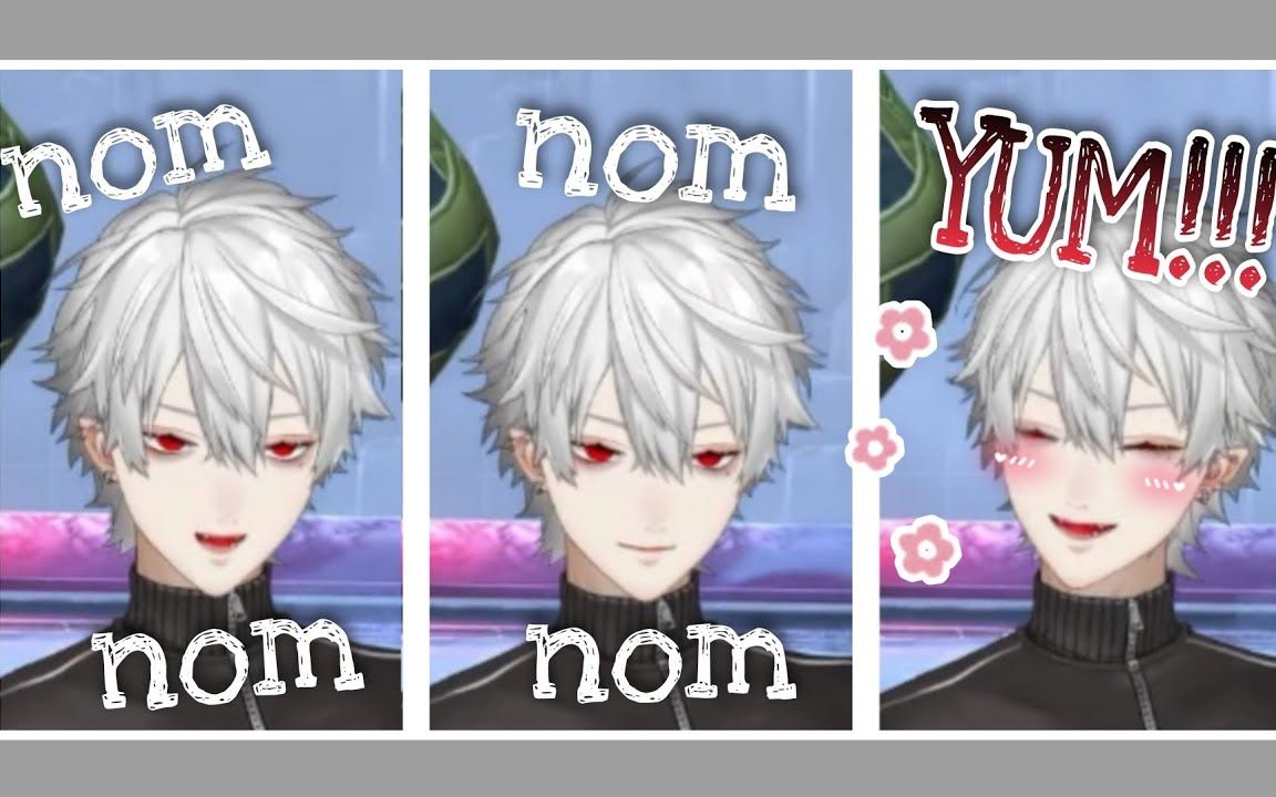 【kuzuha/葛叶/nijisanji】博美吃饭 nom nom