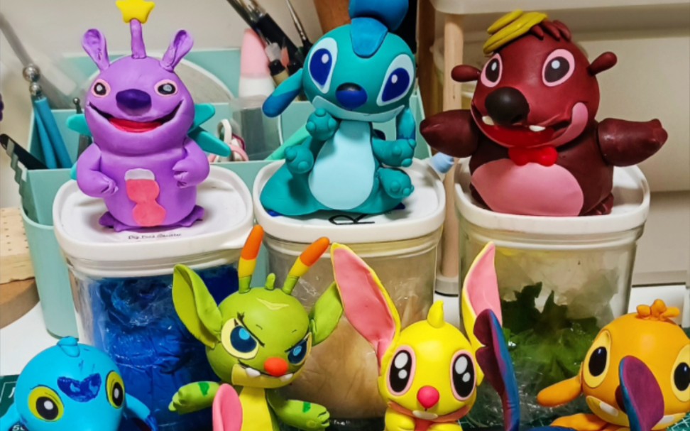 星际宝贝超轻粘土史迪仔