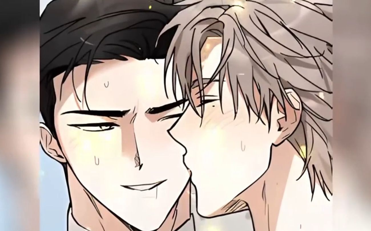 谁家霸总被年下小狗强势扑倒啊 #恋爱课程#韩漫 #双男主