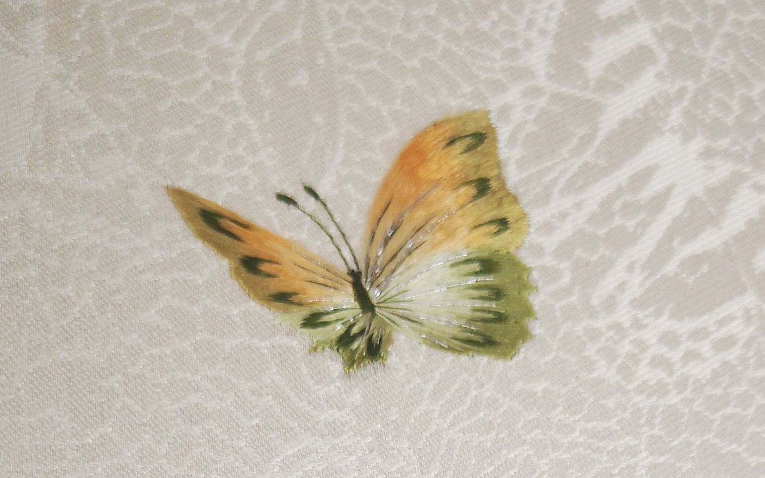 某泪刺绣日记苏绣汉服蝴蝶领第15只