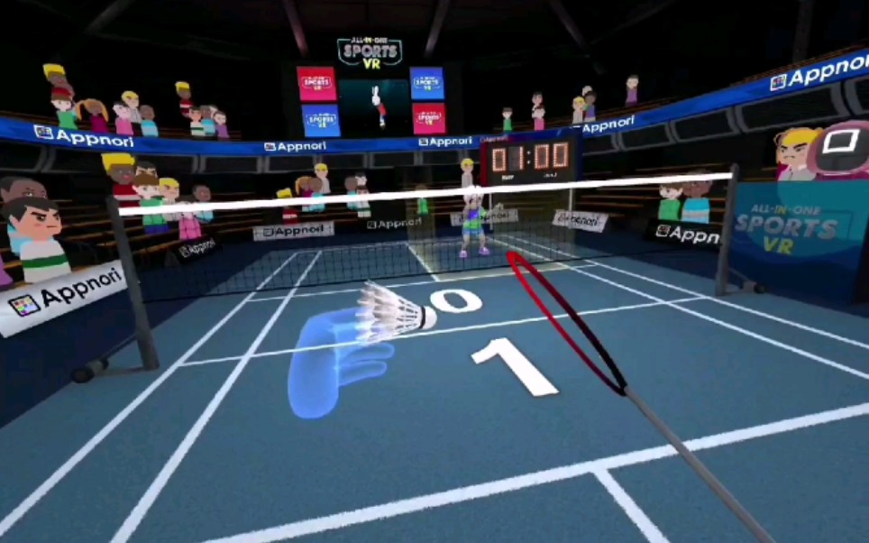 piconeo3多合一运动vr游戏羽毛球