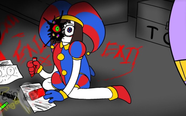 pomni finally reached her breaking point - the amazing digital