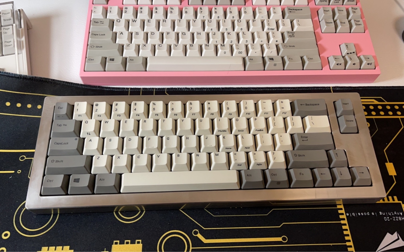 fc660c静电容键盘不锈钢外壳拆解哔哩哔哩bilibili