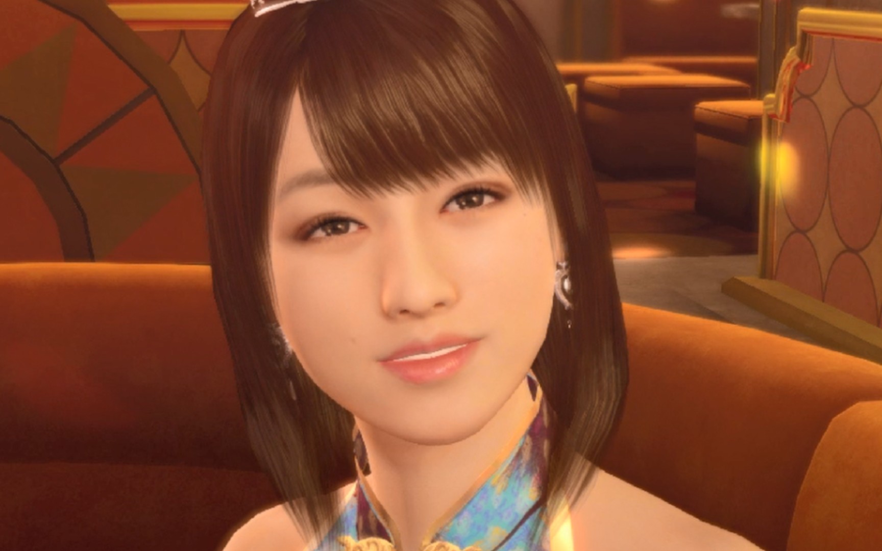 《如龙0》风化岛 小雪的特别训练