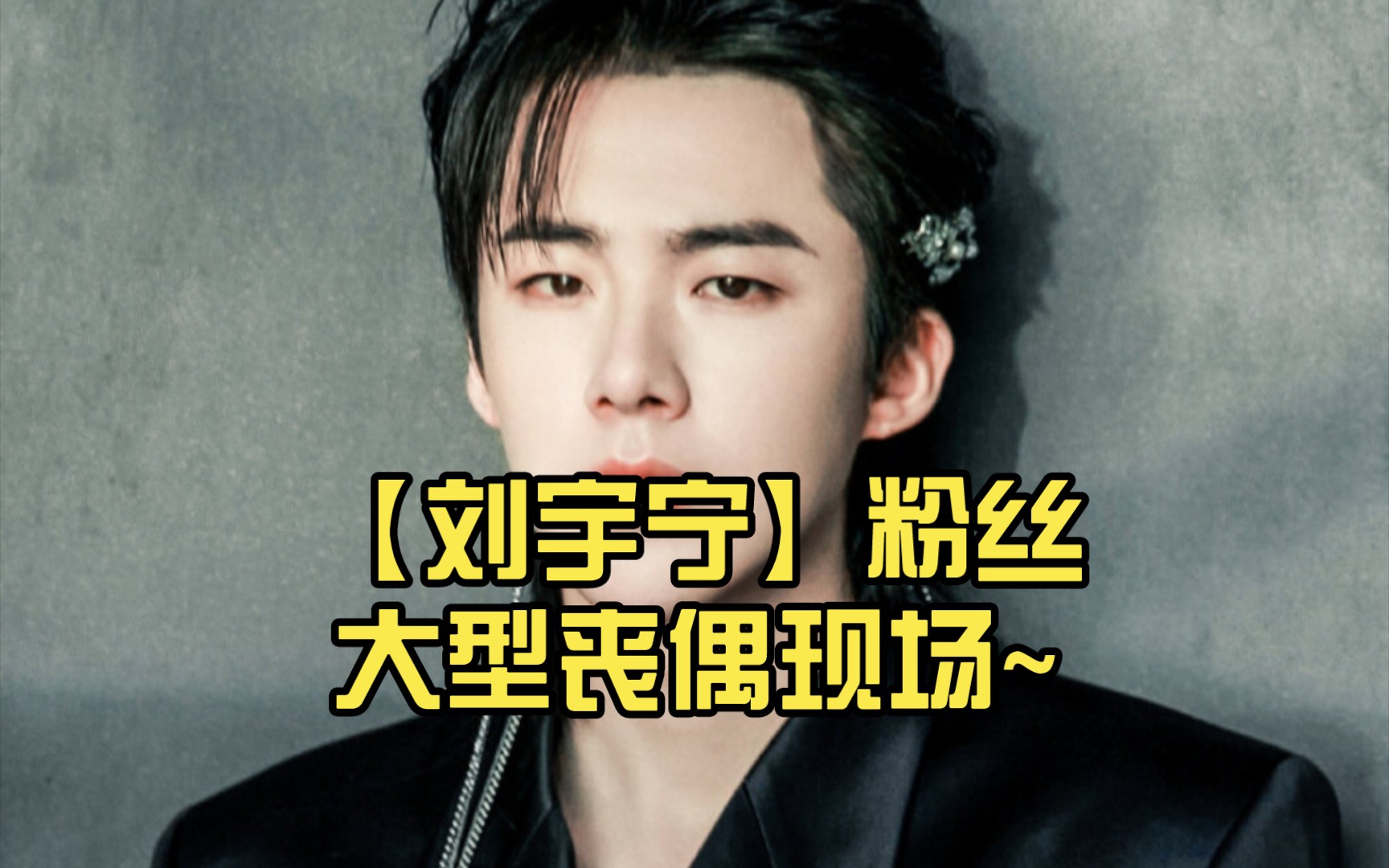【刘宇宁】粉丝大型丧偶现场