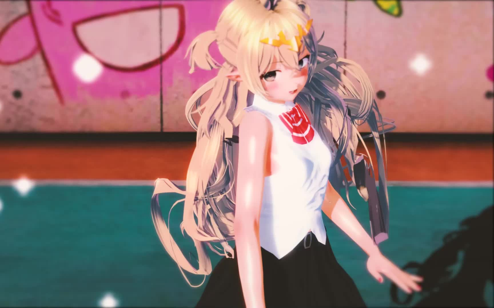 【第七史诗mmd】超短裙莉莉贝!