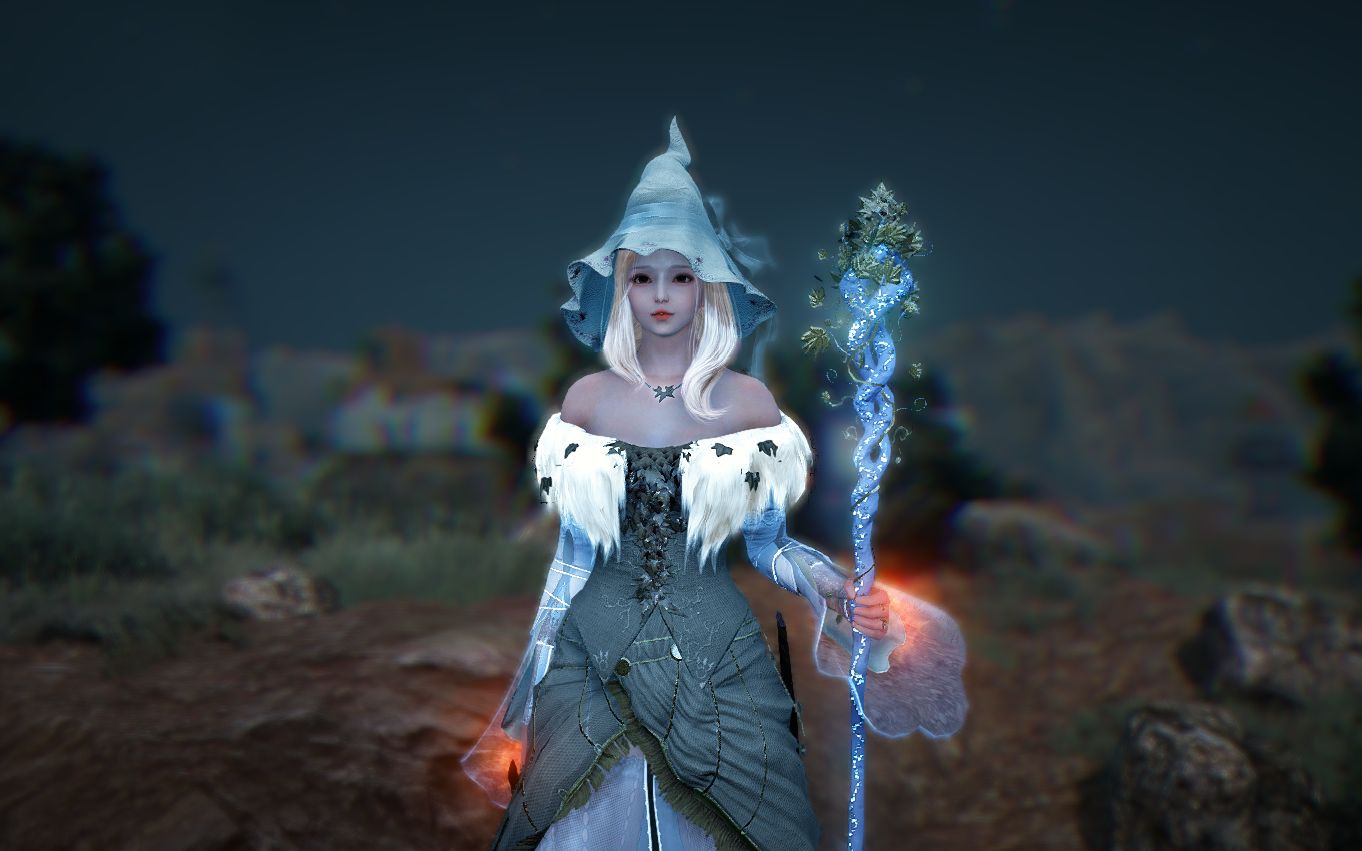 黑色沙漠琉黑星觉醒女法测试