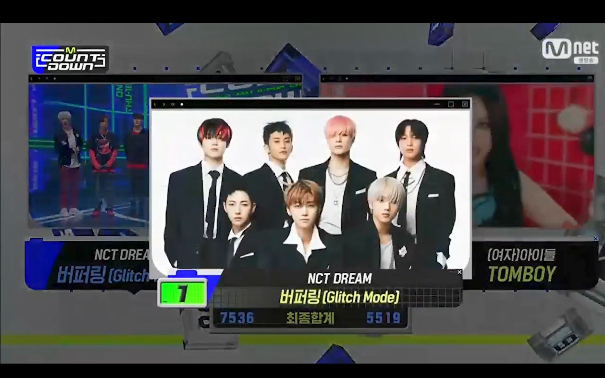 [图]【新文化技术研究所】220407 MCOUNTDOWN NCT DREAM ‘缓冲中(Glitch Mode)’一位安可（中字）