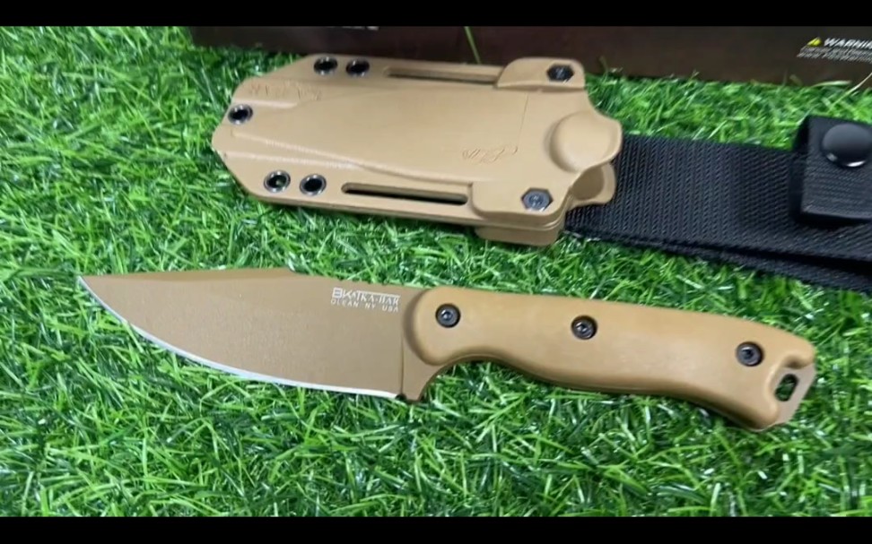 【卡巴bk18】美国ka-bar 卡巴becker harpoon 鱼叉刀户外小直刀