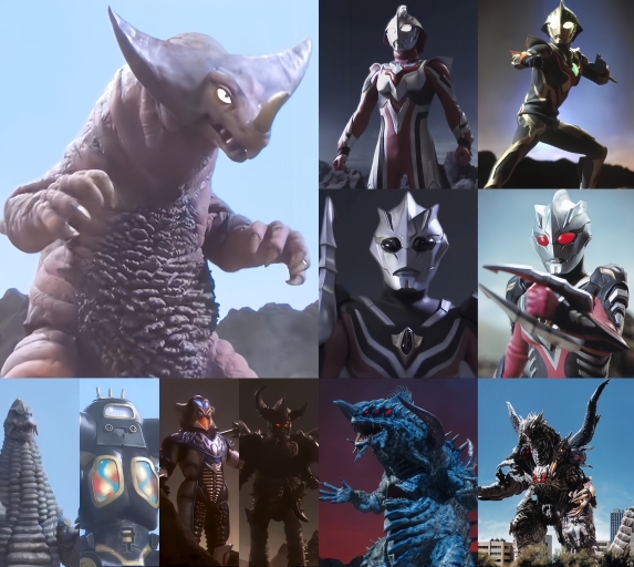 二觉哥莫拉 格朗迪雷德王 达伊尔金古桥 铠甲美菲拉斯 赛文