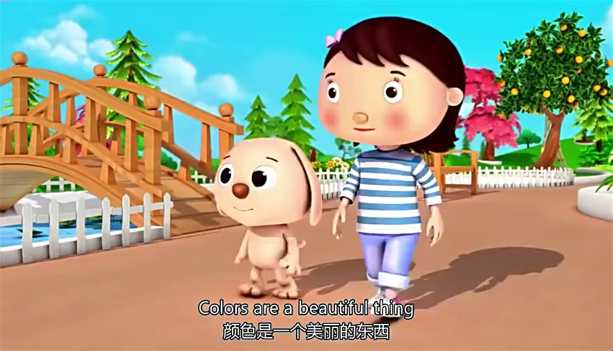024 colors and actions song for children 最新高清版sss原版英文