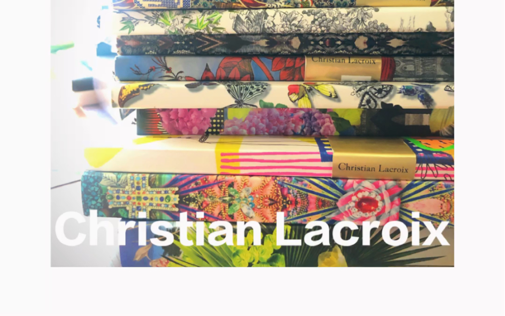 法国服装高定品牌Christian Lacroix做的本子长什么样?哔哩哔哩bilibili