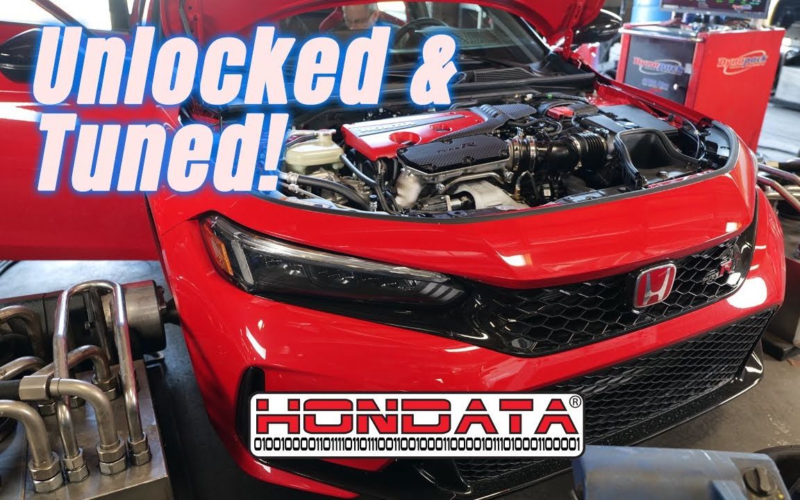 Hondata破解FL5 ECU后Dyno测试 Hondata Flashp 哔哩哔哩