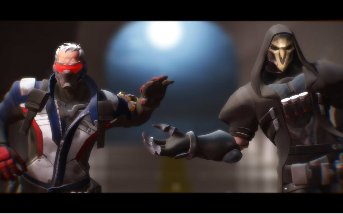 【守望先锋mmd】兼容测试合集(更新3p死神&士兵76《scream-尖叫》)